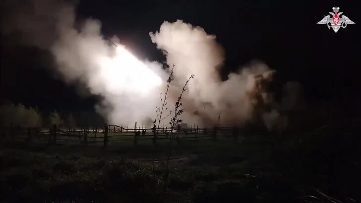 Российская ПВО сбила 15 снарядов РСЗО Vampire над Белгородской областью