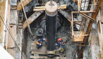 Реконструкцию подводного газопровода в центре Москвы выполнили на 80%