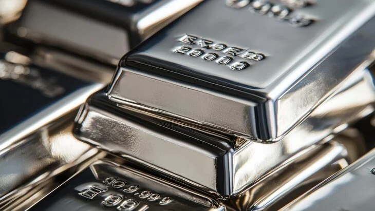 Биржевая цена на серебро превысила 65 долларов за тройскую унцию