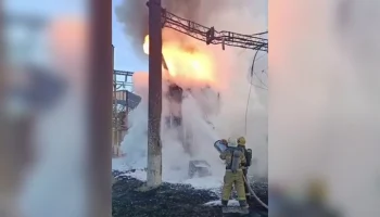 Пожарные потушили возгорание на трансформаторной подстанции в Оренбурге