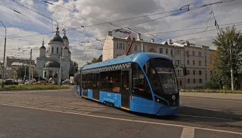 Маршрут Т1 связал четыре сталинские высотки и стал рекордным трамвайным диаметром