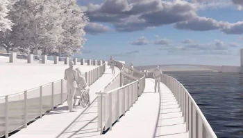 Собянин утвердил проект пешеходного пространства под Малым Каменным мостом