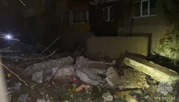 Пожар в жилом доме в Алчевске произошел после взрыва