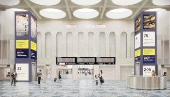 На обновленном Ленинградском вокзале появится цифровая навигация