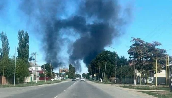 18 человек пострадали на пожаре под Ростовом из-за атаки БПЛА