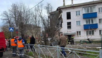 Многоквартирный дом обрушился в Тульской области после взрыва газа