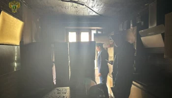 Хлопок с последующим возгоранием произошел в жилом доме в Химках