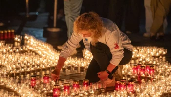 Мемориальные акции в честь Дня памяти и скорби прошли у Музея Победы