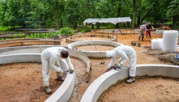 Благоустройство стартовало на территории усадьбы "Виноградово" в Москве