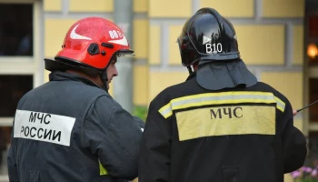 Пожар на месте падения беспилотника в Воронежской области потушен