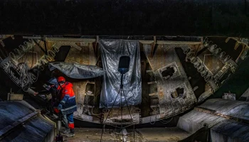 Собянин рассказал, как строится самый длинный подводный тоннель столичного метро