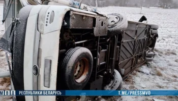 Один человек погиб в результате ДТП с автобусом в Белоруссии