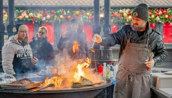 Горожан научат готовить шашлык и оленину на фестивале "Путешествие в Рождество"
