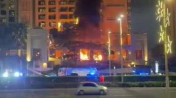 Девушка Павла Дурова показала видео с последствиями атаки в Дубае