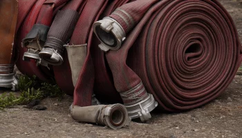 Крупный пожар произошел на территории нефтезавода в Омске