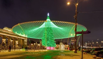 Елка в Парке Горького попадет в Книгу рекордов России