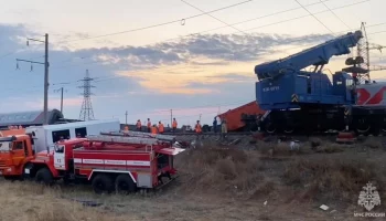 Движение поездов полностью восстановлено после ЧП со сходом вагонов под Волгоградом