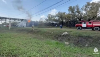 Открытое горение на газопроводе в Стерлитамаке ликвидировано
