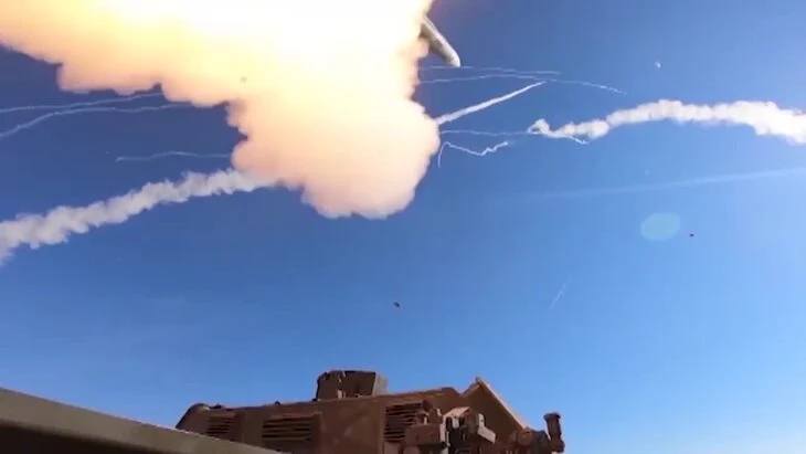 Украинский беспилотник сбит в Мелитополе Украинский беспилотник сбит в Мелитополе