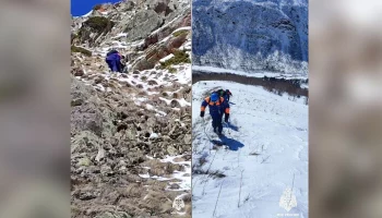 Тело мужчины обнаружили в ущелье Домбай-Ульген