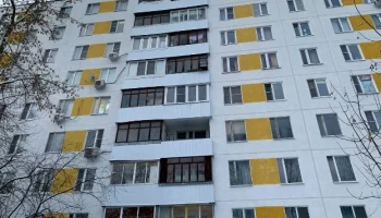 Фасад дома 1969 года постройки восстановили на северо-востоке столицы