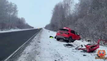 13 человек пострадали в ДТП в Красноярском крае