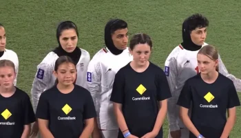 Иранская женская сборная по футболу отказалась петь национальный гимн