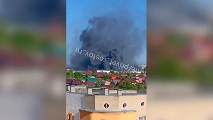 Пожар на складах в Ростове-на-Дону локализовали на 700 "квадратах" Пожар на складах в Ростове-на-Дону локализовали на 700 "квадратах"
