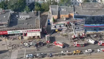 Пожар в административном здании на северо-западе Москвы ликвидирован