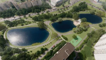 Реабилитация каскада Ясеневских прудов стартовала на юго-западе Москвы