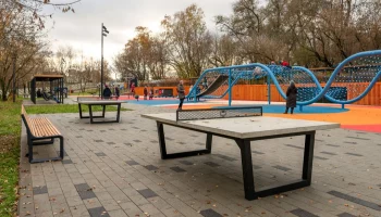 Две детские и пять спортивных площадок появились в парке &laquo;Яуза&raquo;