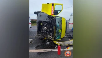 Пять человек пострадали в ДТП с машиной скорой помощи в Тверской области