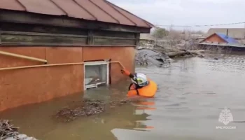 Более 300 жилых домов подтопило в Курганской области