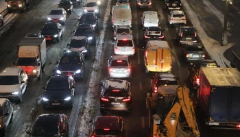 ЦОДД назвал оптимальное время для вечернего выезда на личных машинах 16 января