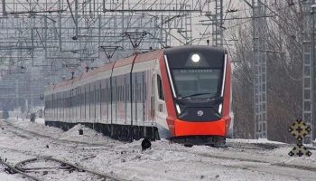 Сбой в движении электричек произошел на МЦД-2 из-за человека на путях