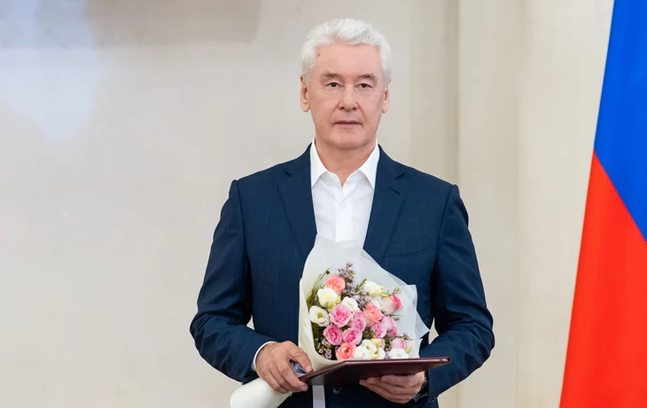 Собянин поздравил с днем рождения народную артистку РСФСР Ларису Голубкину