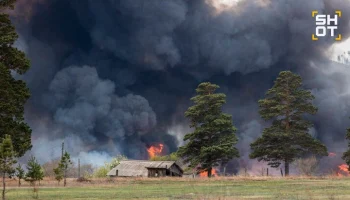 Пожар произошел в детском лагере "Огонек" в Забайкалье