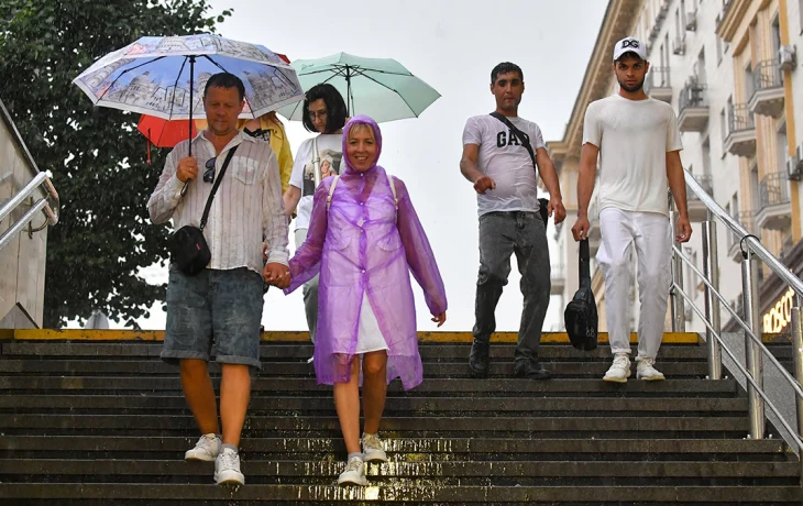 Дожди и грозы ожидаются в столичном регионе 22 июля