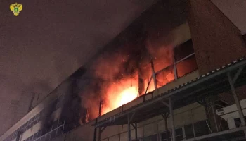 Пожар произошел в нежилом здании на востоке Москвы