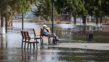 Уровень воды в реке Тобол у Кургана достиг 919 см