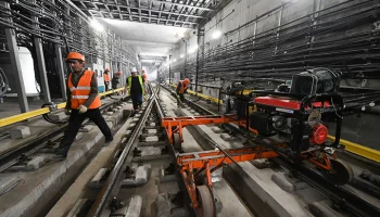 Собянин: Завершена проходка соединительной ветки в электродепо &laquo;Столбово&raquo;