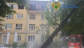 По факту пожара на юге Москвы возбуждено уголовное дело