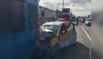 Четыре человека пострадали в ДТП на юге Москвы