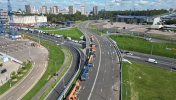 Собянин открыл новые дороги и развязку в ТиНАО