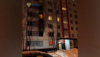 Двое мужчин погибли при пожаре в квартире дома на западе Москвы