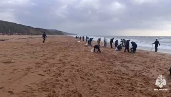 Почти 36 тыс кв метров акватории Керченского пролива очищено от нефтепродуктов