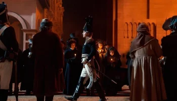 В декорациях кинопарка "Москино" сняли фильм "Александр I"