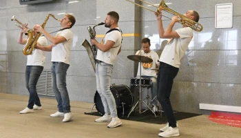 Собянин: более 450 тыс выступлений прошло в рамках проекта "Музыка в метро" за девять лет