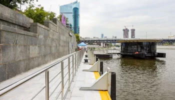 Пассажирский причал Кутузовский капитально отремонтирован в ЗАО