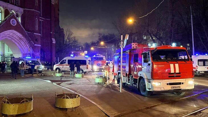 Пожар на востоке Москвы локализован Пожар на востоке Москвы локализован